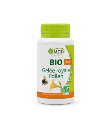 mgd-nature-bio-gelee-royale-pollen-90-gelules mgd-nature-bio-gelee-royale-pollen-90-gelules