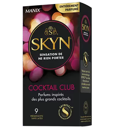 SKYN COCKTAIL CLUB BOITE DE 9
