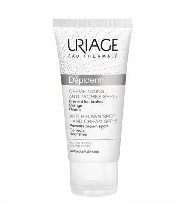 uriage-depiderm-creme-mains-spf15-anti-taches-50-ml uriage-depiderm-creme-mains-spf15-anti-taches-50-ml