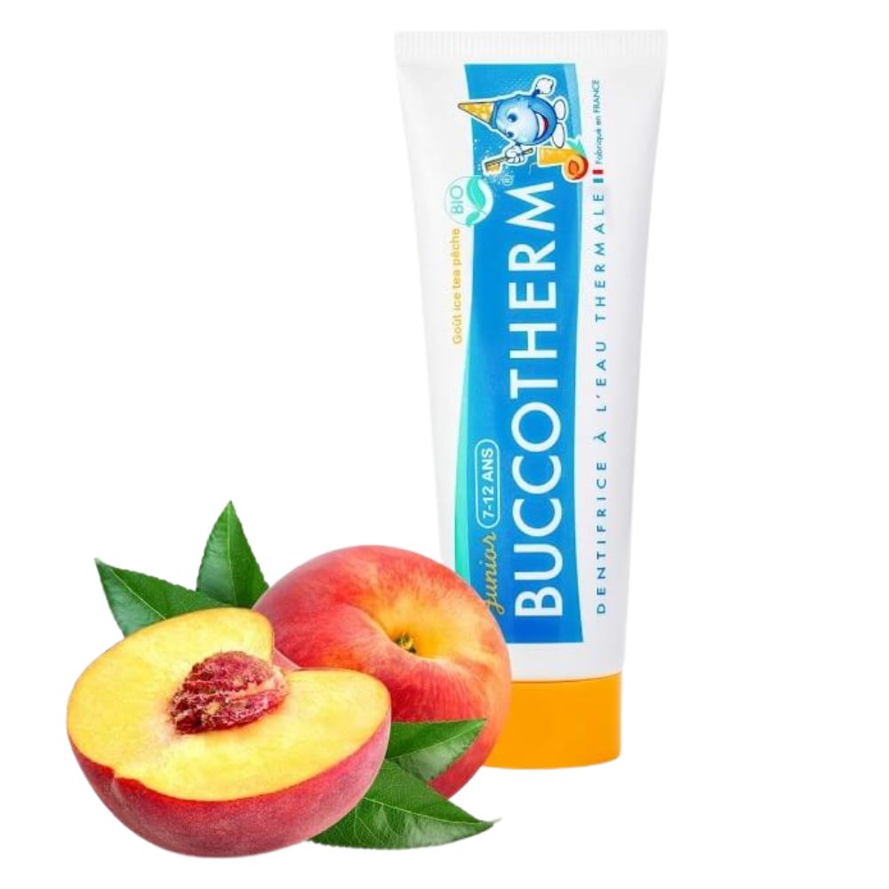 BUCCOTHERM DENTIFRICE JUNIOR 7-12 ANS ICE TEA PECHE 50ML