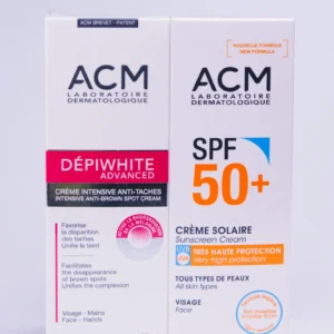 PACK ACM Depiwhite Advanced Creme + ACM SPF 50+ ECRAN OFFERT