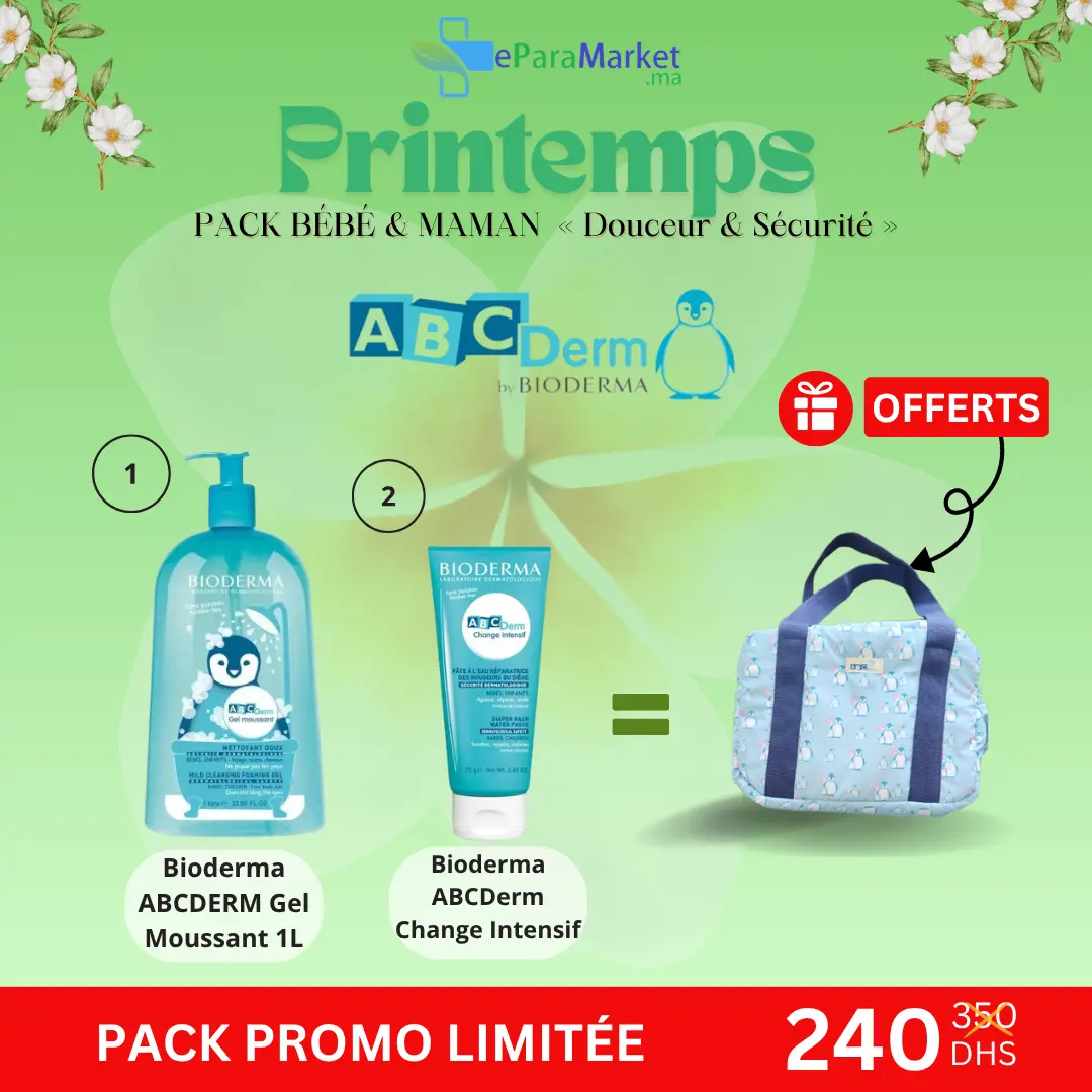 Pack Bioderma ABCDerm Gel Moussant Doux + CRÈME DE CHANGE CHANGE
