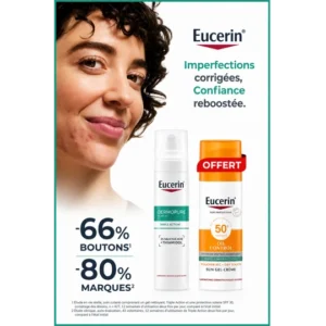 EUCERIN PACK DERMOPURE FLUIDE + TRIPLE SUN TOUCHER SEC